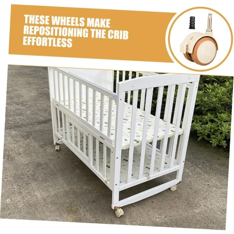 2/4/6/8Pcs Swivel Caster Cabin - Baby Nursery Trolley review and price