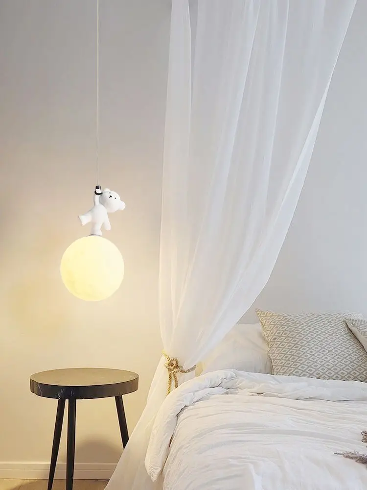 Bear Lamp Cartoon Nursery Beds - Baby Nursery Boy review and price