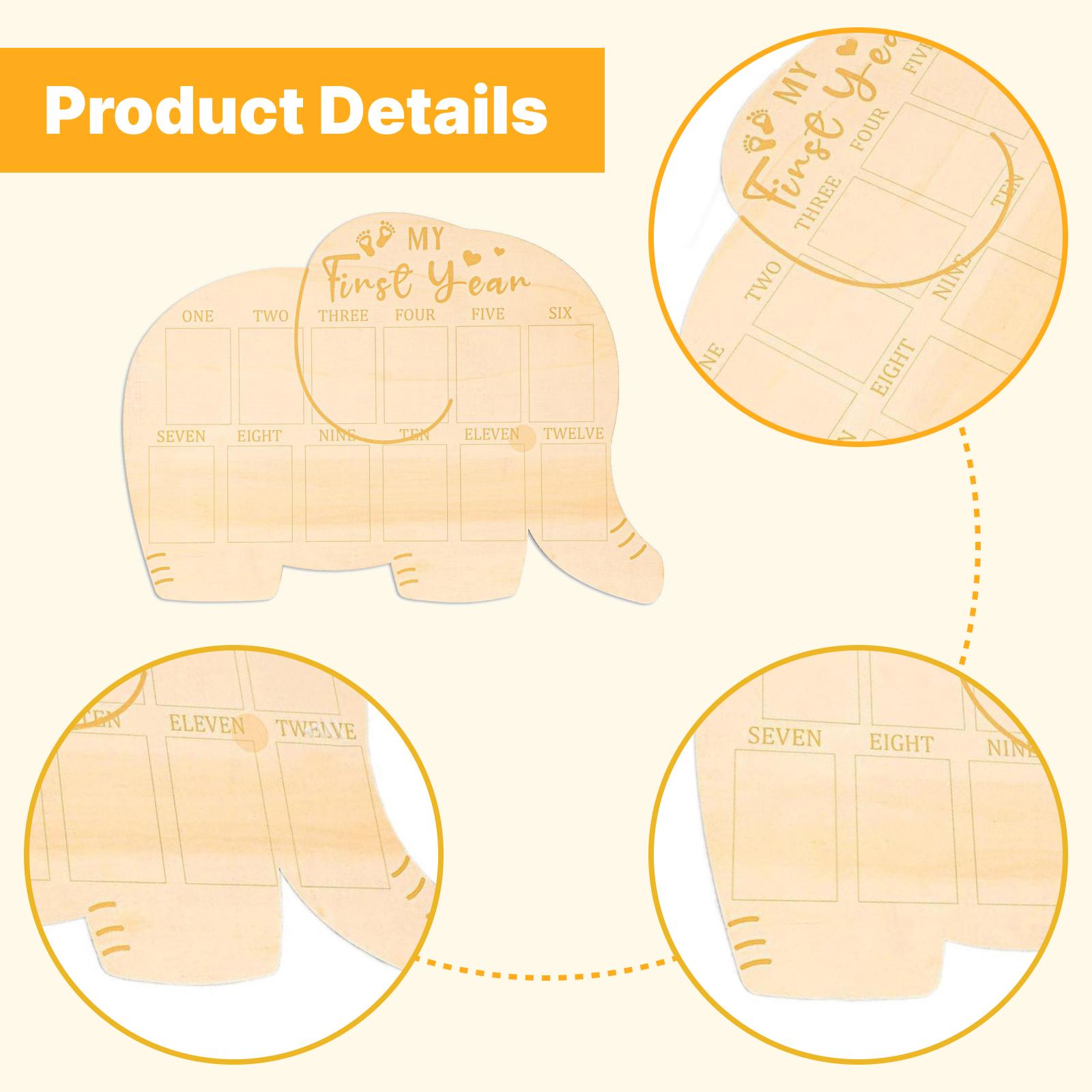 Baby First Twelve Months Photo - Baby Nursery Frames review and price