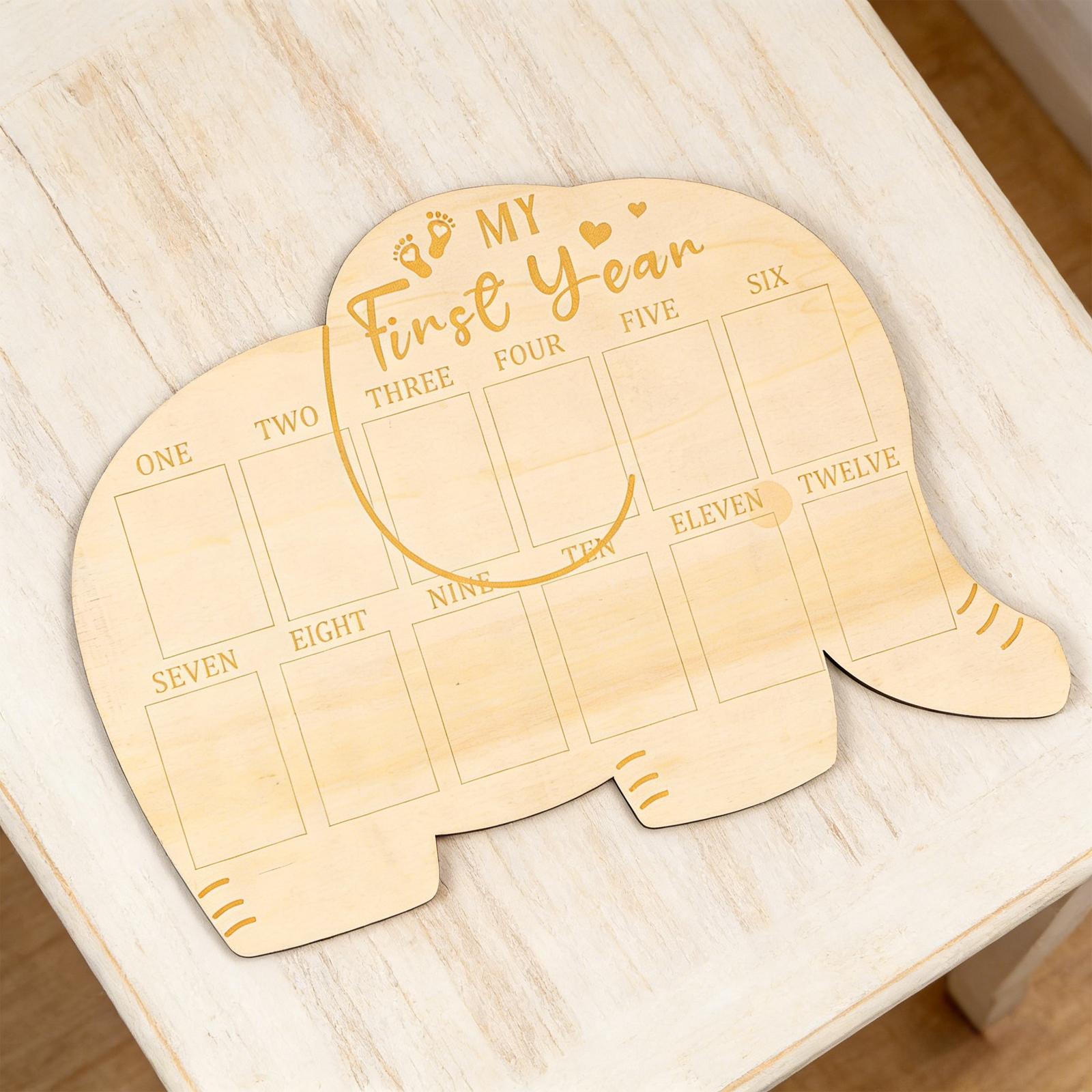 Baby First Twelve Months Photo - Baby Nursery Frames review and price